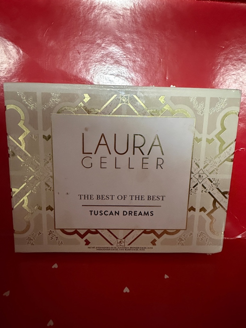 Laura Geller Cream & Gold Tuscan Dreams Compact